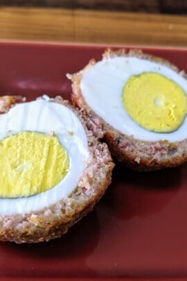 Cooked Air Fryer Scotch Eggs