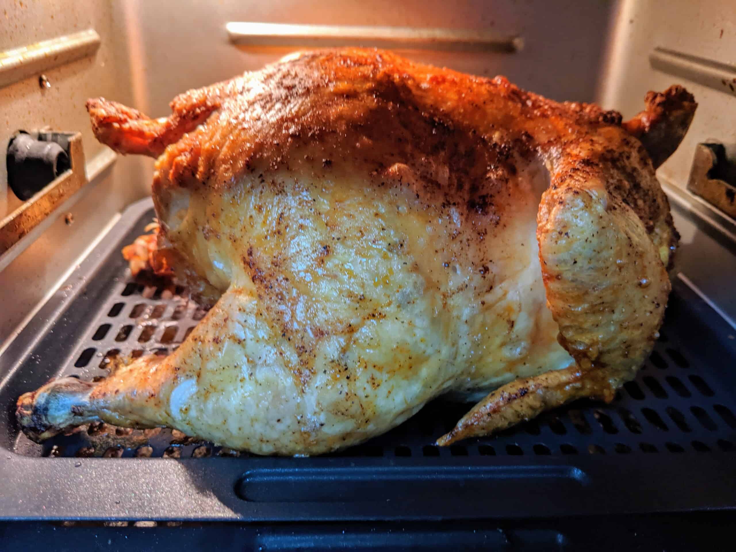 roasting chicken in air fryer