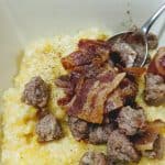 cheese grits with bacon