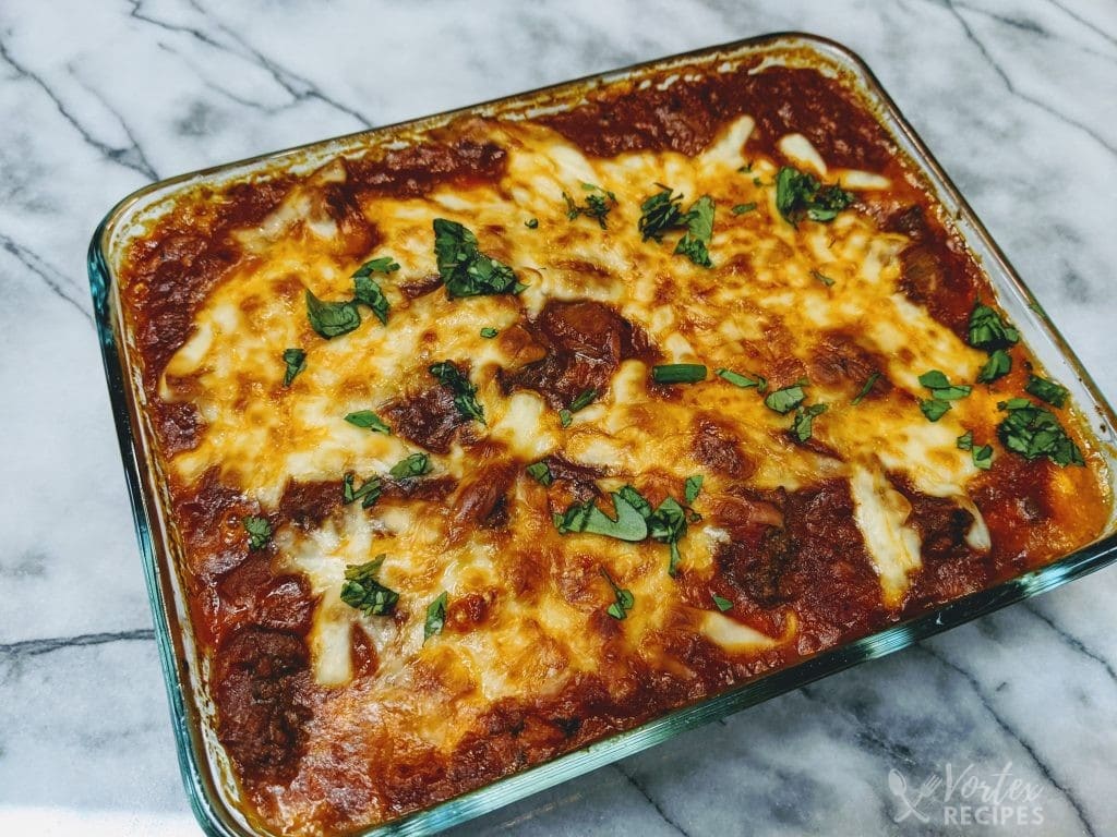Vortex Air Fryer Zucchini Lasagna