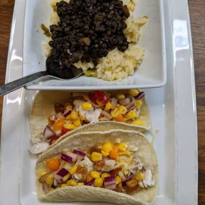 grouper tacos with corn salsa