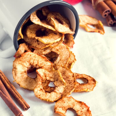 cooked apple rings