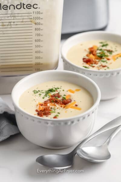 Cheesy Potato Soup (Blender) - Everything Air Fryer and More