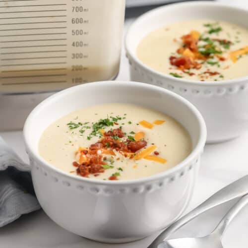 Cheesy Potato Soup (Blender) - Everything Air Fryer and More