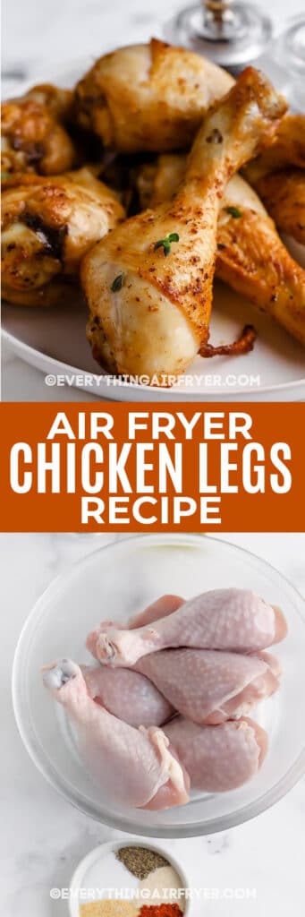 Air Fryer Chicken Legs in Basket (crispy!) - Everything Air Fryer and More