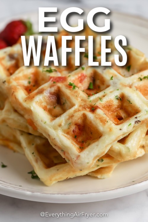 Egg Waffles with text