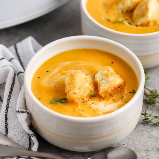 Crock Pot Butternut Squash Soup - Everything Air Fryer and More