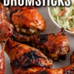 Air Fryer Chicken Drumsticks with a title