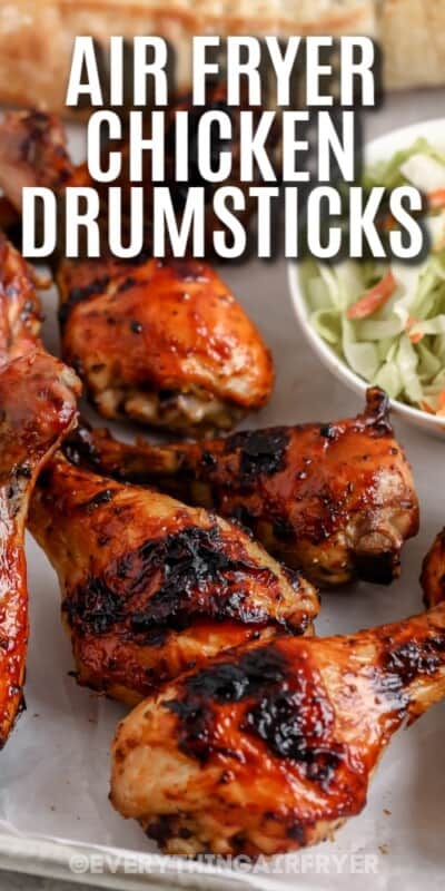 BBQ Air Fryer Chicken Drumsticks - Everything Air Fryer and More