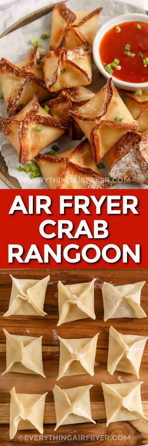 Air Fryer Crab Rangoon - Everything Air Fryer and More