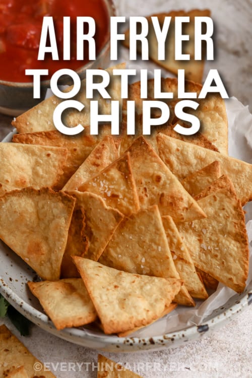 tortilla chips with text