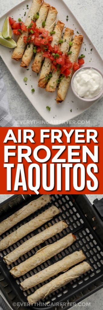 Air Fryer Frozen Taquitos - Everything Air Fryer and More