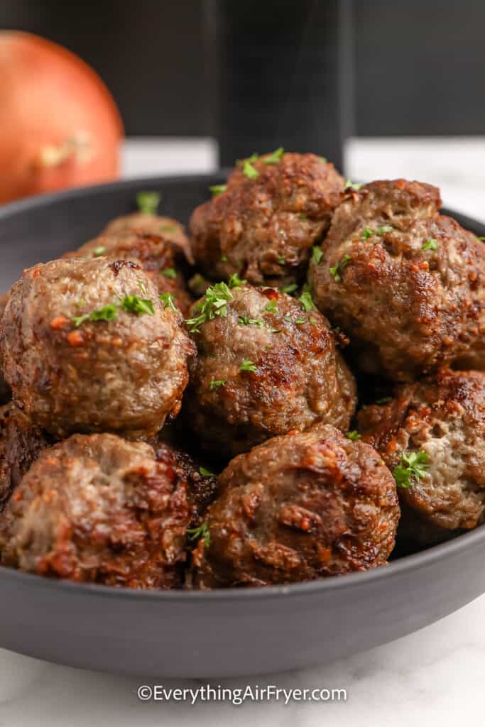 Air Fryer Meatballs Everything Air Fryer and More