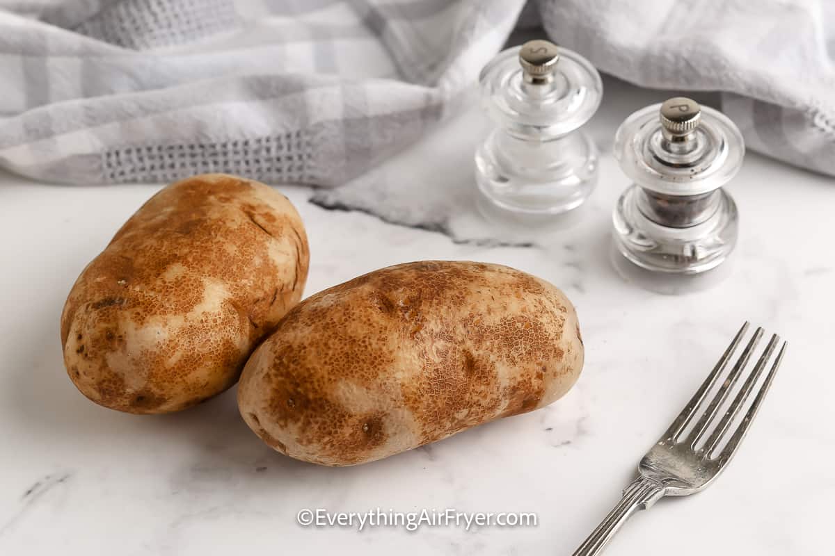 Washed Potatoes with seasonign