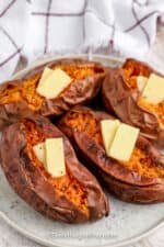 Air Fryer Baked Sweet Potatoes - Everything Air Fryer and More