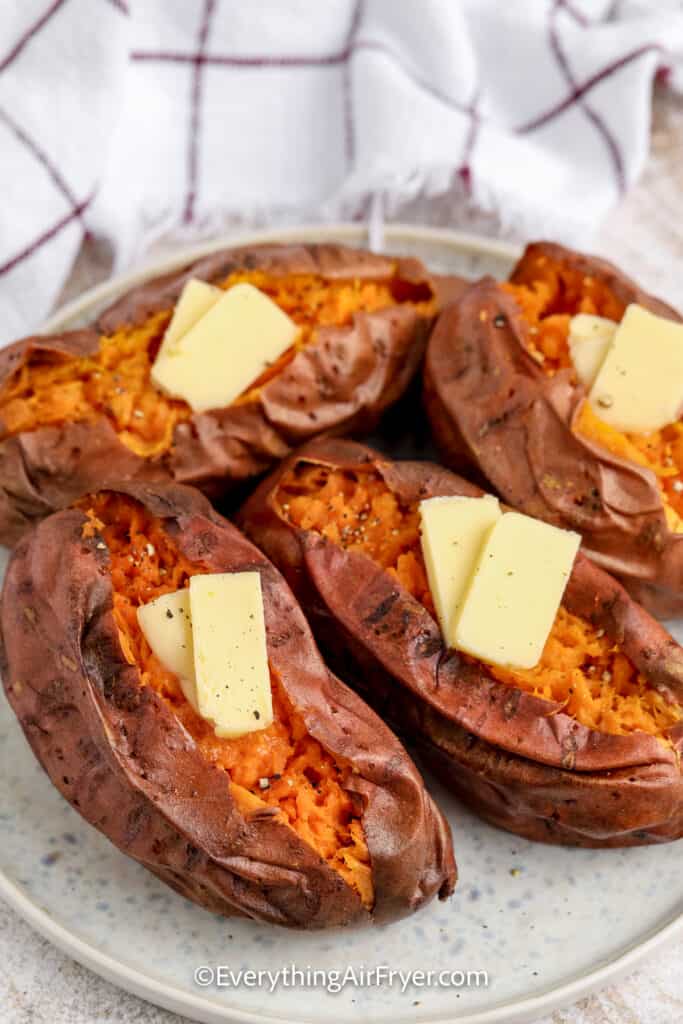 Air Fryer Baked Sweet Potatoes Everything Air Fryer and More