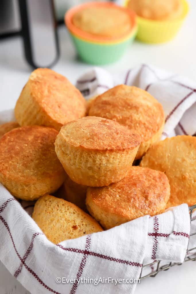Air Fryer Cornbread Muffin Recipe Everything Air Fryer and More