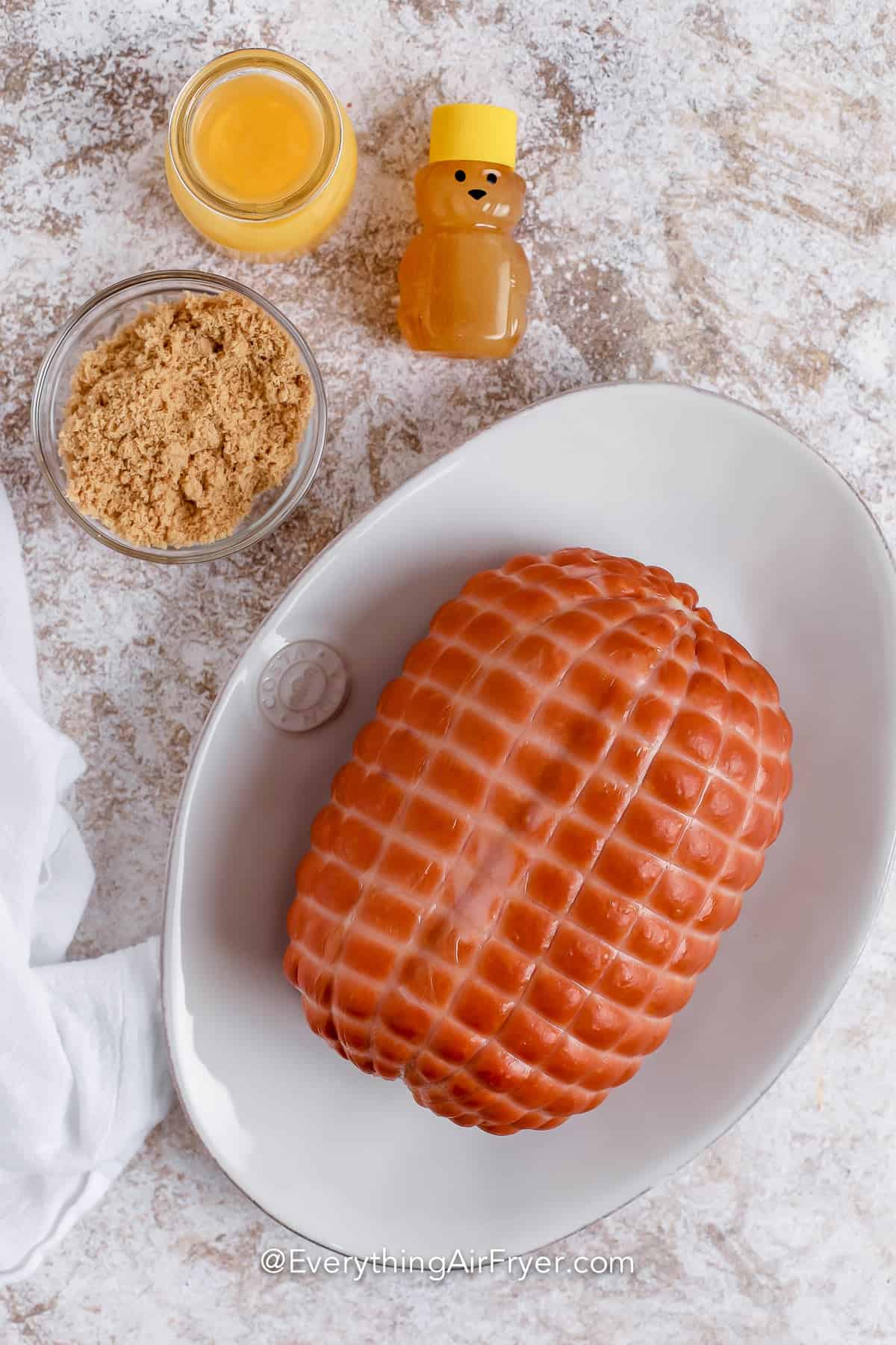 Air Fryer Ham ingredients