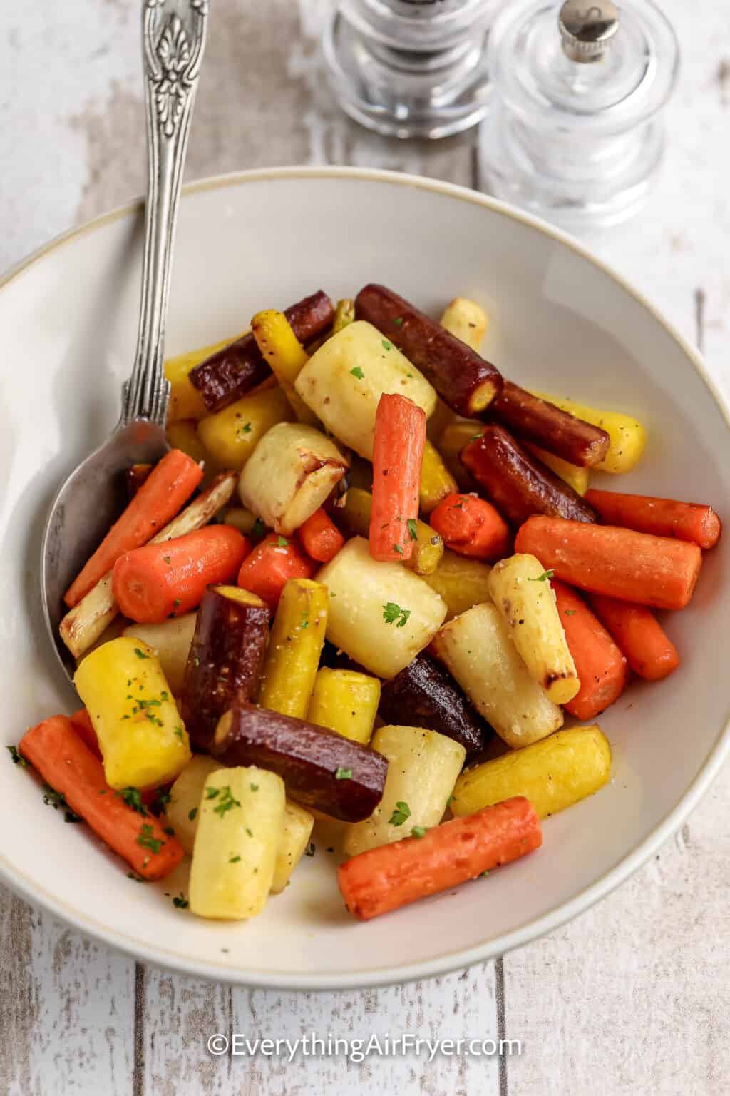 Air Fryer Roasted Rainbow Carrots Everything Air Fryer and More