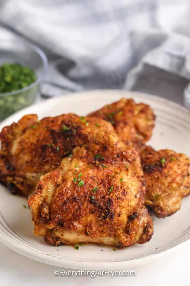 Air Fryer Cajun Chicken Thighs - Everything Air Fryer and More