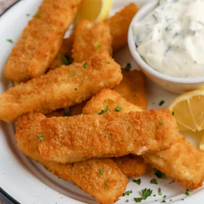 Air Fryer Frozen Fish Sticks - Everything Air Fryer and More