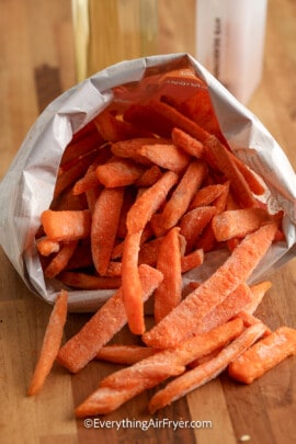 Air Fryer Frozen Sweet Potato Fries - Everything Air Fryer and More