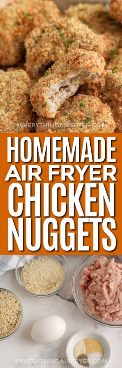 Homemade Air Fryer Chicken Nuggets - Everything Air Fryer and More