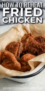 How to Reheat Fried Chicken - Everything Air Fryer and More