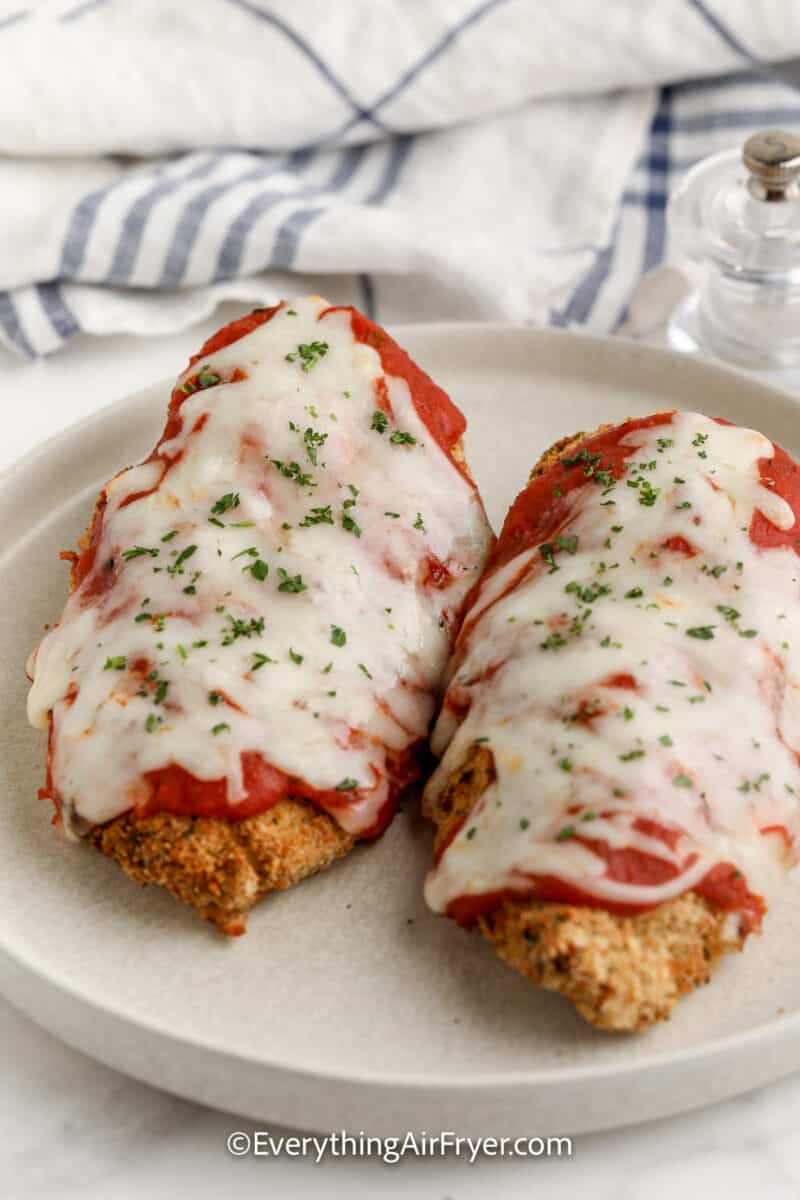 Air Fryer Chicken Parmesan - Everything Air Fryer and More