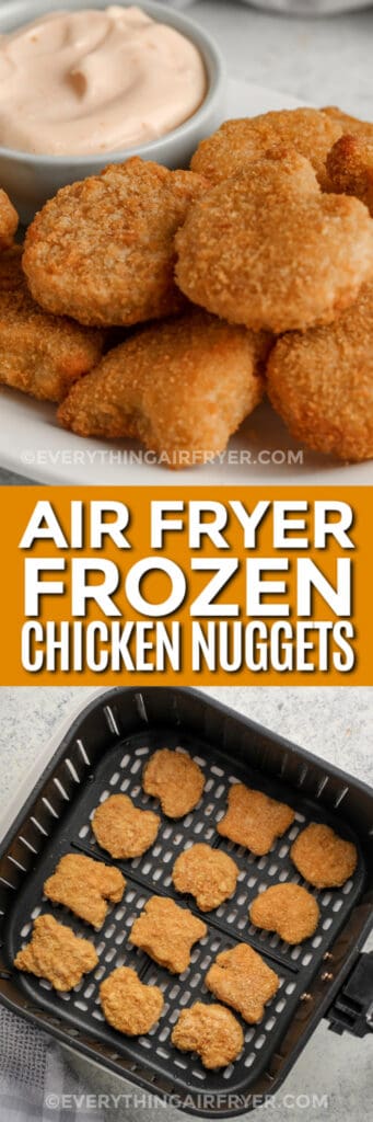 Air Fryer Frozen Chicken Nuggets - Everything Air Fryer and More