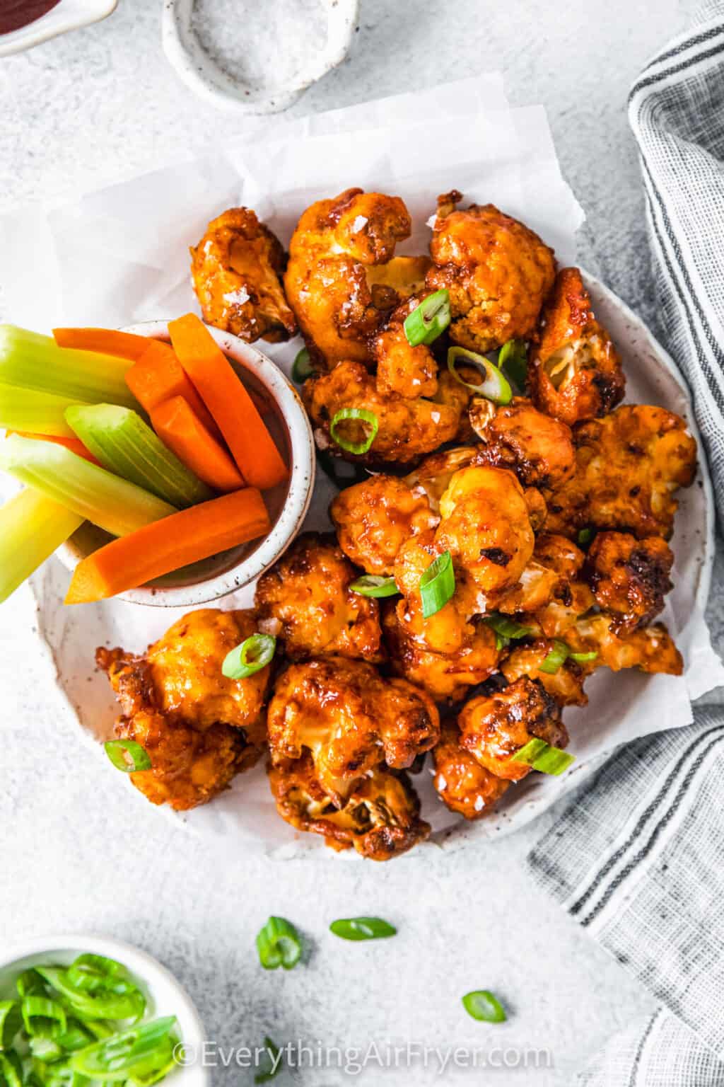 Air Fryer Cauliflower Wings - Everything Air Fryer and More