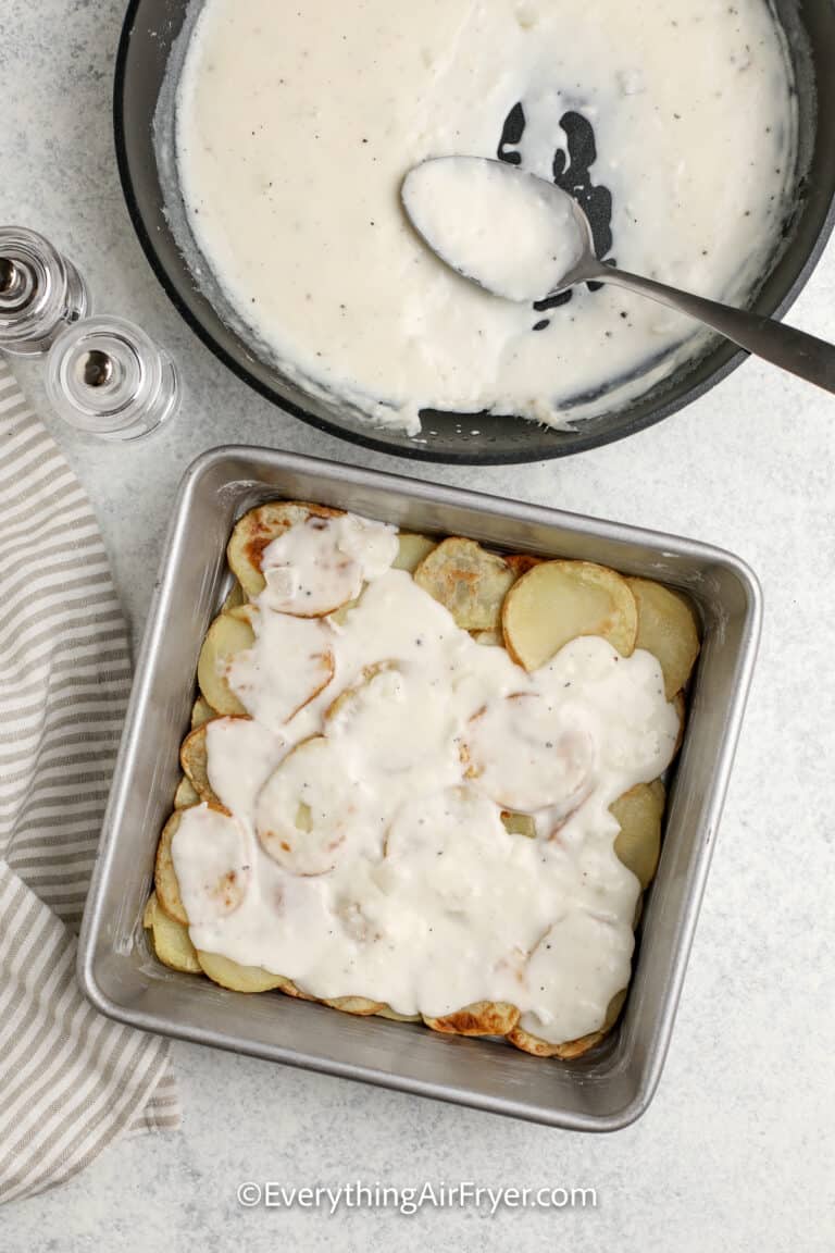 Air Fryer Scalloped Potatoes Everything Air Fryer and More