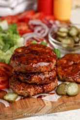 Air Fryer Turkey Burgers