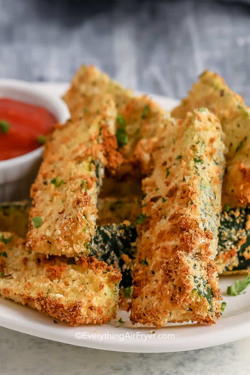 Air Fryer Zucchini Fries - Everything Air Fryer and More