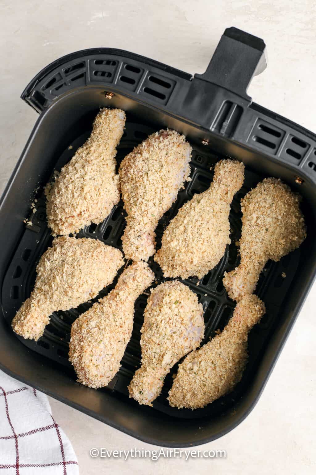 Breaded Air Fryer Chicken Drumsticks Everything Air Fryer and More