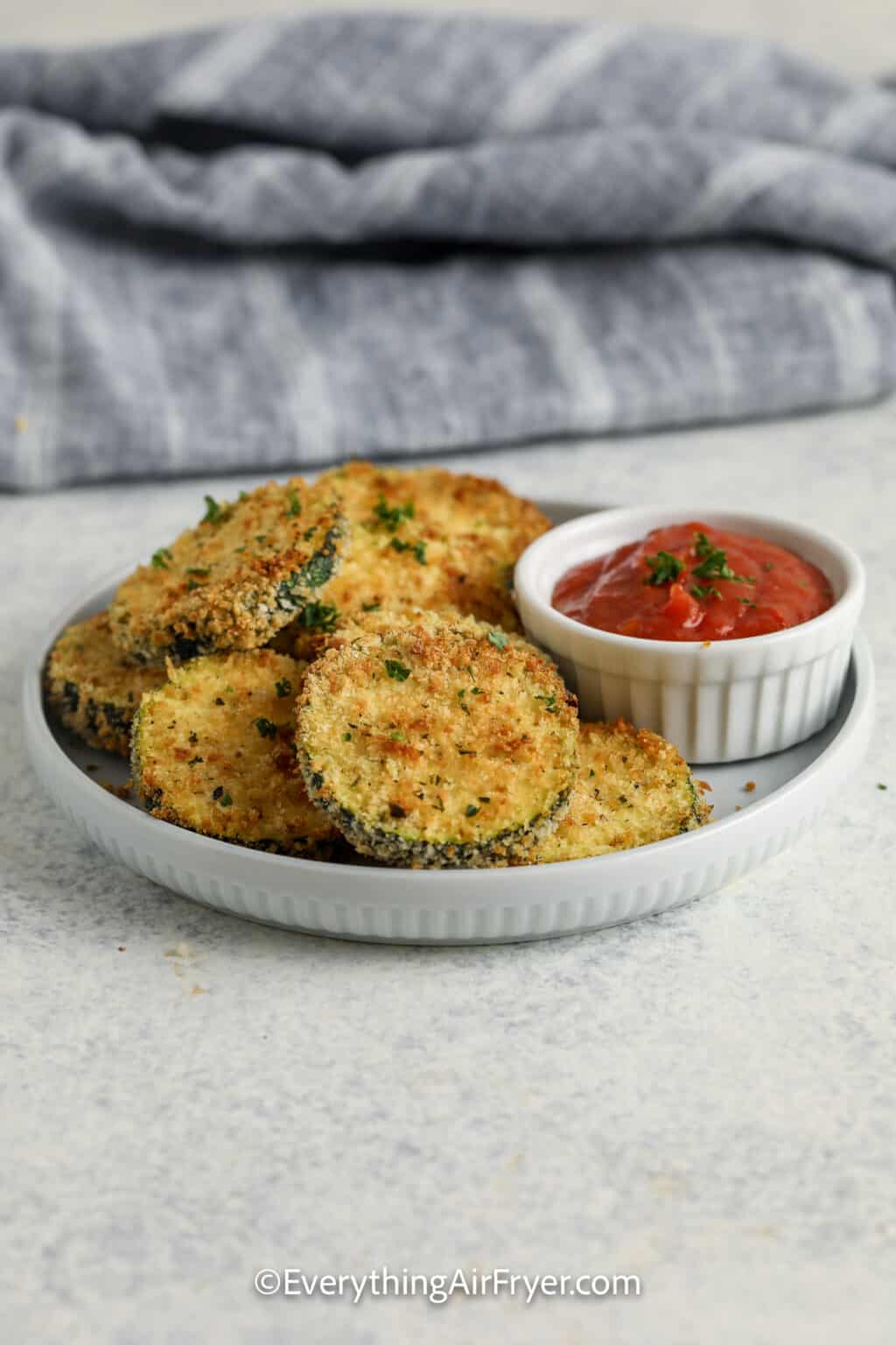 Air Fryer Zucchini Chips - Everything Air Fryer and More
