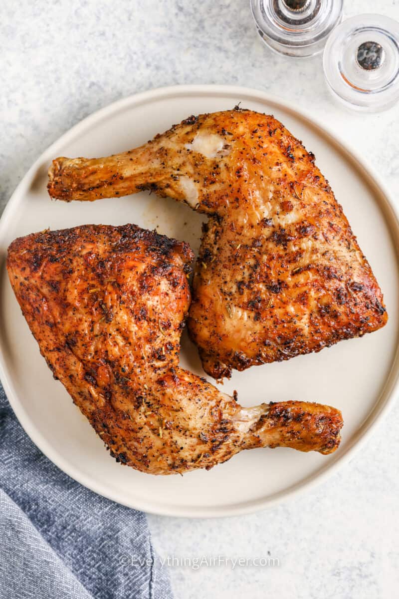 Air Fryer Chicken Quarters - Everything Air Fryer and More