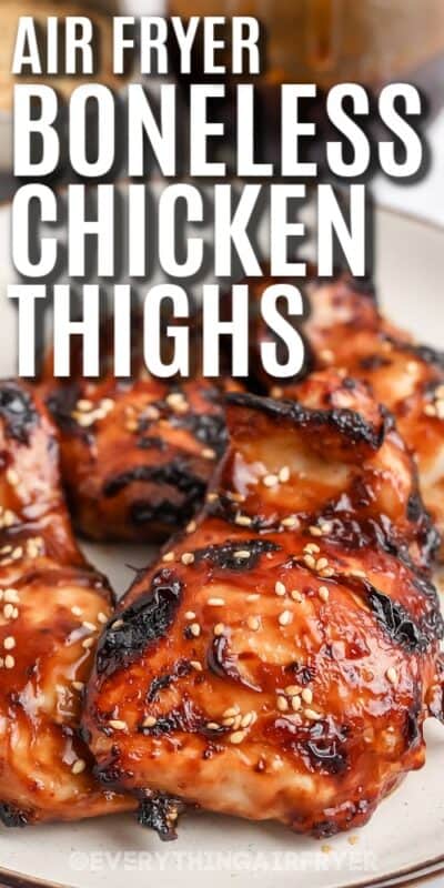 Air Fryer Boneless Chicken Thighs - Everything Air Fryer and More