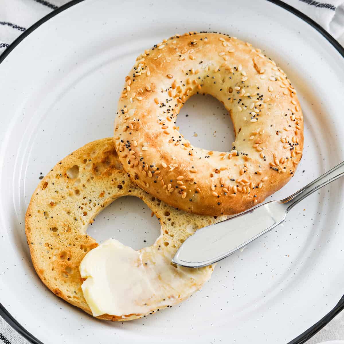 How to Toast a Bagel in the Air Fryer - Everything Air Fryer and More