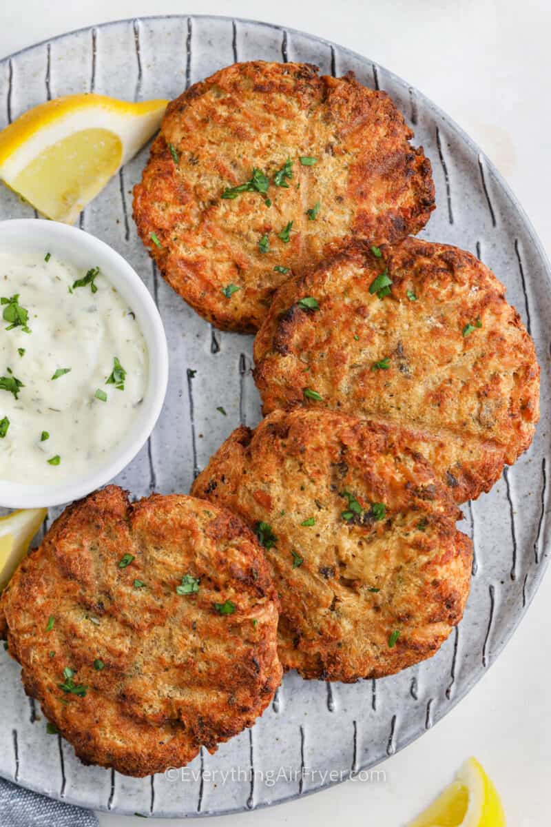 Air Fryer Salmon Patties - Everything Air Fryer and More