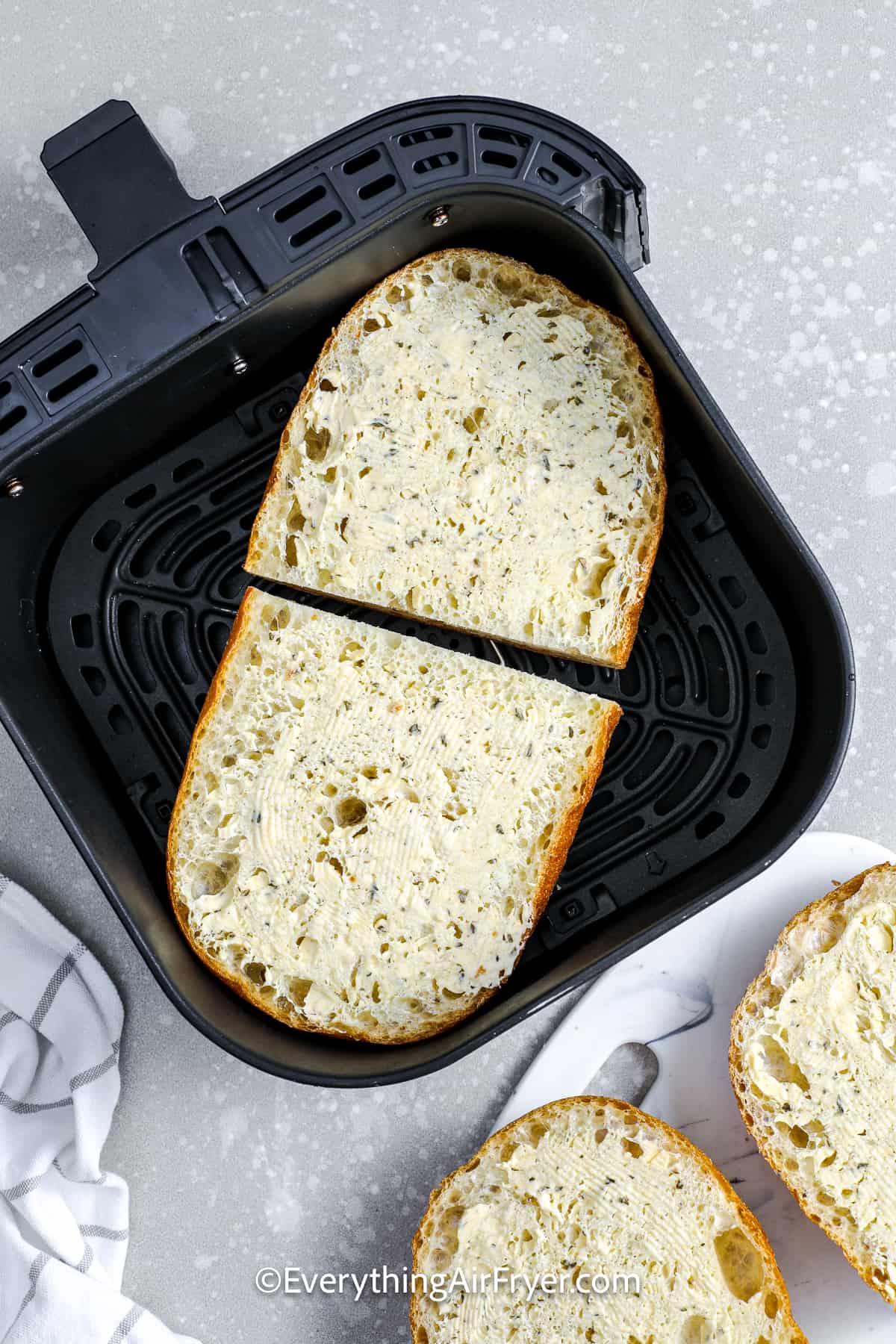 french bread in an air fryer