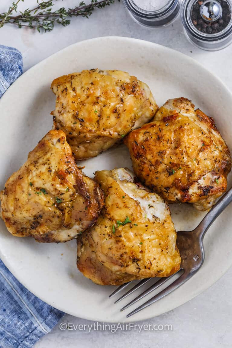 Air Fryer Frozen Chicken Thighs Everything Air Fryer and More